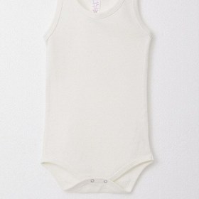 Resim Breeze Kız Bebek Çıtçıtlı Atlet Zıbın Body Jakarlı 9 Ay-3 Yaş, Ekru Ekru 