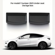 Resim For Tesla Model Y Juniper Ön Koltuk Depolama Kutusu, TPE Alt Koltuk Çekmece Stili Tepsi, Araba İç Aksesuarı, Kauçuk Malzeme, Özel Uygunluk, Alt Koltuk Depolama Kutusu | Şık Araba Aksesuarı | Dayanıklı Depolama Kutusu, Araba Depolama 