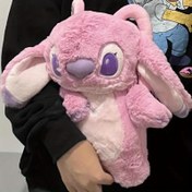 Resim Stitch Peluş Sıcak Su Torbası - Resmi Stitch & Tasarım, Yumuşak Kumaş Termal Isınma Örtüsü, Çıkarılabilir Kapak, Şirin Sarhoş Pozu, Kızlar ve Gençler İçin Mükemmel Hediye, Seyahat Arkadaşı, Çocuk Odası/Kanepe için Doğru Tercih - Sevgililer Günü / Noel hediyesi 