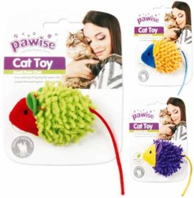 Resim Ilkeshop Pawise Kumaş Oyuncak Meow Meow Life-mouse 