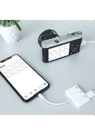 Resim Ally 3In1 Apple iPhone Uyumlu iPad Lightning To Usb Kamera Okuyucu 