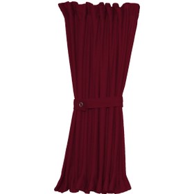 Resim Oto Pandami Fiat Doblo Iı Uzun Şase 2010-2023 Uyumlu Bordo Raylı Oto Perde Takımı 