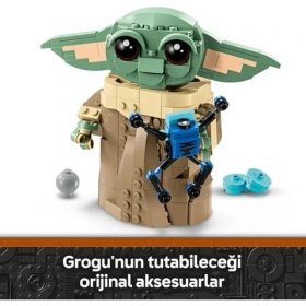 Resim : The Mandalorian Uçan Bebek Arabalı 75403-10 Yaş ve Üzeri Kız ve Erkek Çocuklar Için Yaratıcı Oyuncak Yapım Seti, Doğum Günü Hediyesi (1048 Parça) 