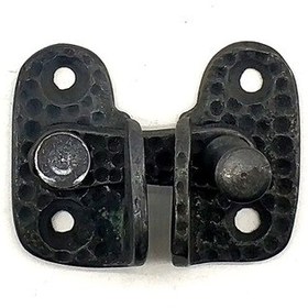 Resim Antika Tarz Dekoratif Pirinç Mini Kapak Mandalı - 40x45 Mm, Oksit 