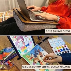 Resim Storemax - LS011 Minderli 13" ve 15.6" Laptop Sehpası 
