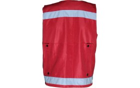 Resim Ssm Harman Kumaş Mühendis Tipi İkaz Yeleği 