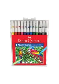 Resim Faber Castell Yıkanabilir 12’li Keçeli Kalem 
