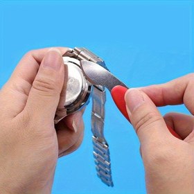 Resim Saat Tamir Aracı Seti - Dayanıklı Plastik Saat Arka Açıcı ve Pil Değiştirme Kiti, Montaj Gerektirmez, Hızlı Saat Tamirleri ve Bakımları İçin İdeal, DIY Saat Tamir Kiti|Şık Saat Aksesuarı|Ergonomik Tasarım 