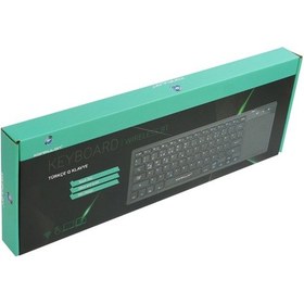 Resim Konfulon V7 5.0 Standlı Türkçe Q Bluetooth Klavye 