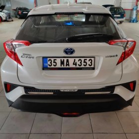 Resim Toyota chr arka tampon üst kaplama koruma plastiği 