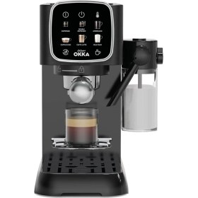 Resim Arzum OK0032-05 Arzum Okka Espresso Solo M Yarı Otomatik Espresso Makinesi - Krom 