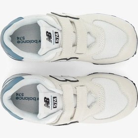 Resim New Balance 574 Çocuk Günlük Spor Ayakkabı P5746wh Beyaz 