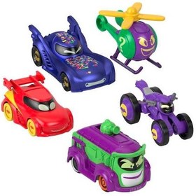 Resim Fisher-Price Batwheels Bam Batmobile -5'li Paket 