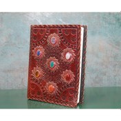 Resim Taşlı Deri Defter Model 10 