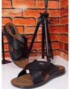 Resim Gezer Erkek Terlik Suni Deri Siyah 12598 001 