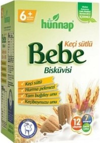 Resim Hünnap Keçi Sütlü Bebe Bisküvisi 400 Gr 