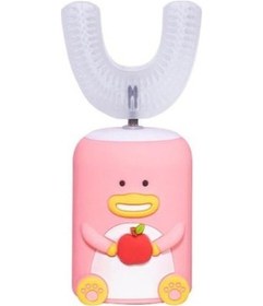 Resim Willowhaven Otomatik 360 Elektrikli Çocuk Diş Fırçası - Pembe - Usb Şarjlı - Ultrasonik Ve U-şekilli 
