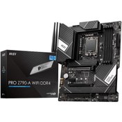 Resim MSI Pro Z790-a Wıfı Ddr4 Hdmı Dp Pcıe 16x V5.0 1700p Atx 