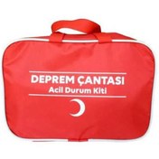 Resim Tiktak sepette Deprem Afet Çantası Acil Durum Ilk Yardım Kiti ( 33 Parça ) 