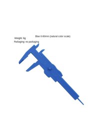 Resim 2020 Yeni 1 Adet 80mm Mini Plastik Sürmeli Kumpas Ölçer Sürgülü Ölçü Aracı Cetvel Mikrometre Öğrenci Mini Cetvel Dıy Modeli Yapımı 