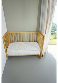 Resim Buddy 45x80x10 Cm Ortopedik Sünger Bebek Ve Çocuk Yatağı Lüx Park Yatak Anne Yanı 