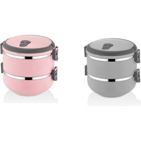 Resim Veliday Freshbox 2 Adet 2 Katlı Yemek Termosu - Yemekler Artık Daha Sağlıklı Koşullarda 