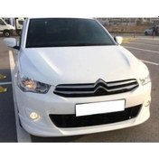 Resim Citroen C Elysee Ön Ek Makyajsız Kasa 2013 2014 2015 2016 2017 Mat Siyah Plastik Ön Karlık 