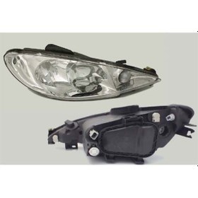 Resim Ayfar Far Sinyal Sağ Şeffaf P206 03-10 Elektrikli H7 H7 IS00-AYFAR 303330 