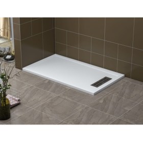 Resim Stina Eflal 80x120 Dikdörtgen Slım Flat Duş Teknesi 