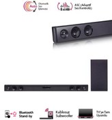 Resim LG Kablosuz üstün bas 2.1 Kanal 300w Soundbar Ses Sistemi , Optik USB -Bluetooth Kolay Bağlantı 