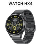 Resim SEYUWATCH Watch GT4 Max Akıllı Saat Iphone Ve Android Tüm Telefonlara Uyumlu Smartwatch 