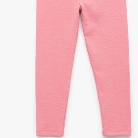 Resim Kız Bebek Pamuklu Kaşkorse Beli Lastikli Basic Uzun Tayt 