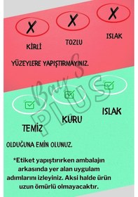 Resim Arabada Bebek Var Oto Arka Cam Sticker Siyah 24 16 Cm 
