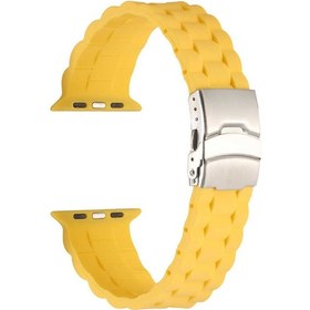Resim Teknodur Watch 42mm Krd-72 Uyumlu Kordon-sarı 