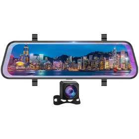 Resim Novatek Nt921gw+128gb Hafıza Kartlı 2k 1440p+1080p Gps Wifi Çift Yön Ips Dokunmatik Araç Kamerası 