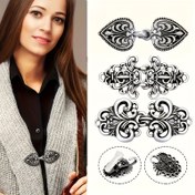 Resim 3 adet Vintage Kazak Klips Seti - Moda Açık Ön Gömlek Yaka ve Resmi Gömlek Klipsleri, Kadın Gömlekleri, Elbiseler, Şallar ve Kazaklar için Uygun 