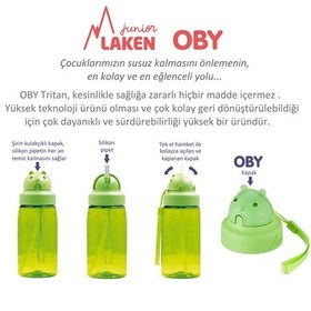 Resim Laken Oby Tritan Matara 450 Ml Yeşil Lkobyv 