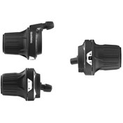 Resim Shimano Sl-vr200 Revoshıft 3x7 Li Vites Kolu Takımı Siyah 