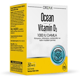 Resim Ocean Vitamin D3 1000 IU Damla 50 ml 