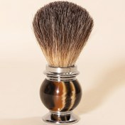 Resim Lüks El Yapımı Islak Tıraş Badger Saç Tıraş Fırçası, Yüksek Kaliteli Badger Saç Erkek Tıraş Fırçası, Yüz Bakım Araçları, Berber Salon Yüz Sakal Temizleme Tıraş Fırçası, Paslanmaz Çelik Tabanlı, Sevgililer Günü Hediyesi 