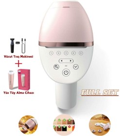 Resim Philips Yeni Seri Lumea Prestige 250.000 Atm Ipl Lazer Epilasyon Cihazı, Vücut Ve Yüz Başlığı - Full Set 