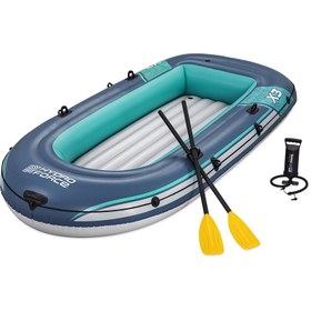Resim Bestway Hydro Force Trek X3 61154 3 Kişilik Şişme Bot Seti 