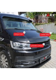 Resim Volkswagen Transporter T6 2015-2020 Yıl Aralığı Uyumlu Kaput Rüzgarlığı 4mm Siyah 