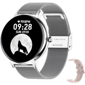 Resim Geeroyoo JZR-GY Fw07 1.32 " Tft Ekranlı Bt 5.0 Arama Ip67 Takipçili Spor Gümüş Akıllı Saat (İthalatçı Garantili) 