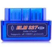 Resim Mavi -son Sürüm Süper Mini Elm327 Bluetooth V2.1 Obd2 Mini Elm 327 Odb2 Obdıı Protokolleri Için Araç Teşhis Tarayıcı Aracı 