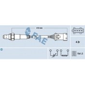 Resim Fae OKSIJEN SENSORU C2 C3 II C3 III C3 PLURIEL NEMO FIORINO BIPPER P206 P206+ (T3E) PLUS P207 P1007 PART 