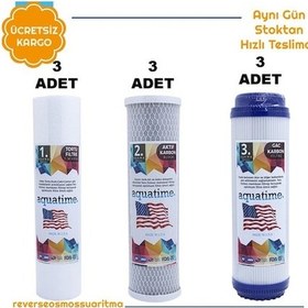 Resim Su Arıtma Filtresi 9Lu Filtre Su Arıtma Cihazı Filtresi 