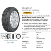 Resim Debica 195/50R15 82V Presto Hp Yaz Lastiği 2023 