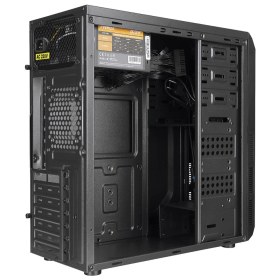 Resim Stylmenplus Everest 318B 300W Peak Siyah Metal Panel Atx Mid-T Pc Kasası 