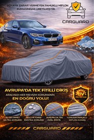 Resim CarGuard Bmw 3 Serisi F30 2012-2017 Uyumlu Pro Fitilli Miflonlu Araba Brandası Oto Branda 